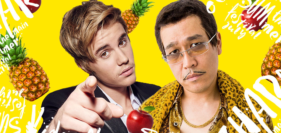 Джастин Бибер встретился с автором песни “Pen-Pineapple-Apple-Pen”